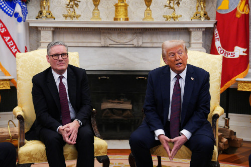 Trump says he did not discuss UK plan to recognize Palestinian state with Starmer