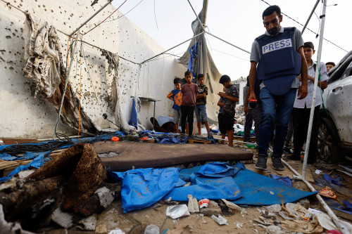 Trump: Journalists should be allowed into Gaza