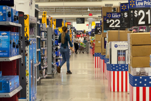Walmart results show consumer resilience; shares down after recent rally