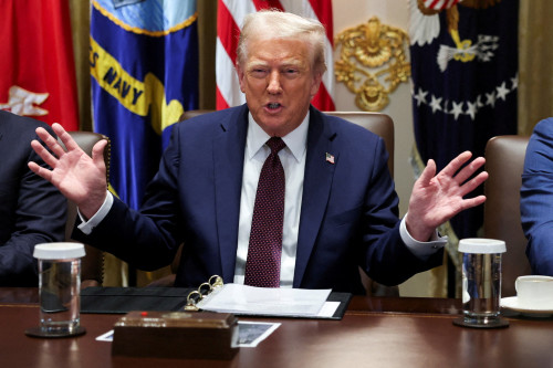 Trump holds Gaza policy meeting with Blair and Kushner, White House official says