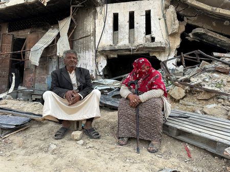 Gaza family clings to destroyed home after Israeli withdrawal